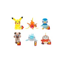 Pokémon assortment of plush toys Series 3 20 cm (6)     | 5710948456504