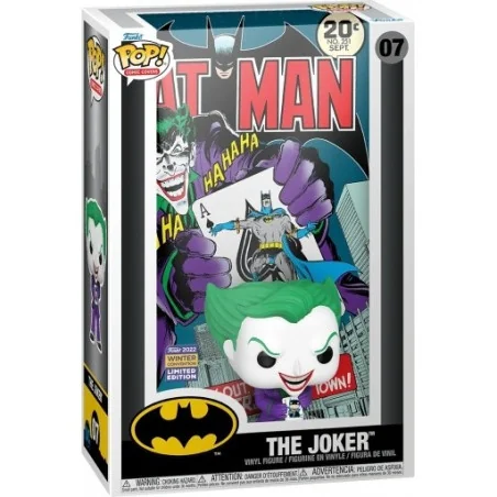 DC Comics Funko POP! Comic Cover Vinyl Joker Back in Town 9 cm | 889698653497