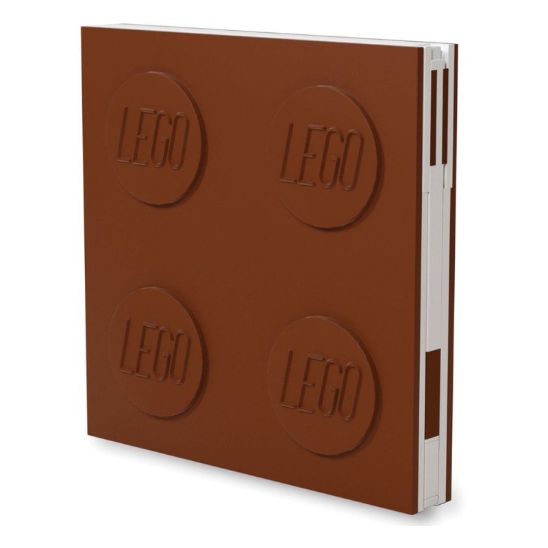 LEGO Notebook with Pen Brown | 4895028524463