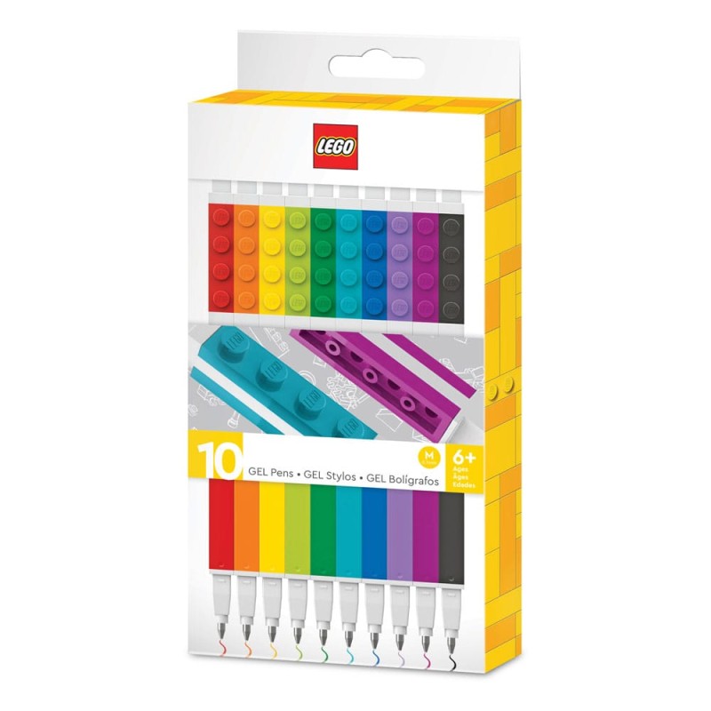 LEGO Pack 10 balpennen met gelinkt  | 4895028531003