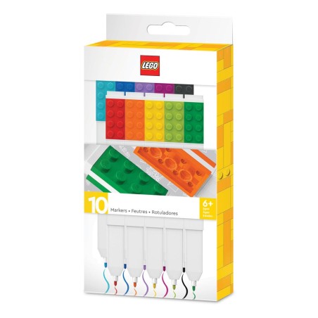 LEGO set of 10 markers  | 4895028531010