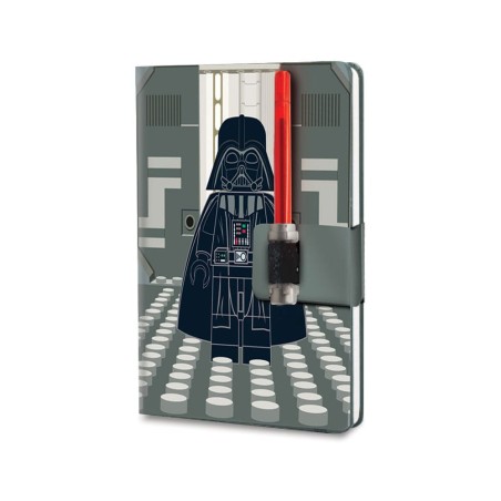 LEGO Star Wars notitieboekje met pen Darth Vader | 4895028534929