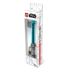 LEGO Star Wars stylo à bille à encre gel avec porte-clés lego Bleu azur | 4895028535148