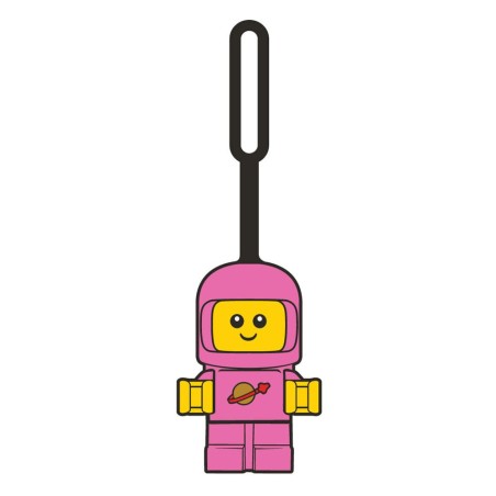 LEGO Minifiguren Spacebaby Roze Rugzak Sleutelhanger 10cm   | 4895028536497