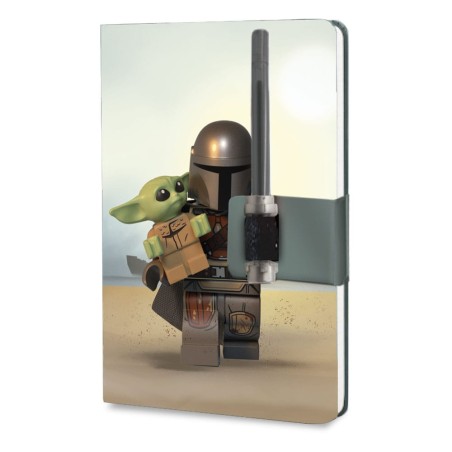 LEGO Star Wars The Mandalorian cahier avec stylo Mandalorian  | 4895028536886