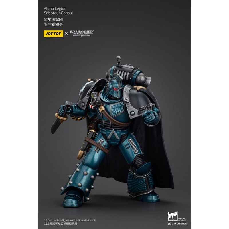 Warhammer The Horus Heresy figurine Alpha Legion Saboteur Consul 20 cm | 6927054401093