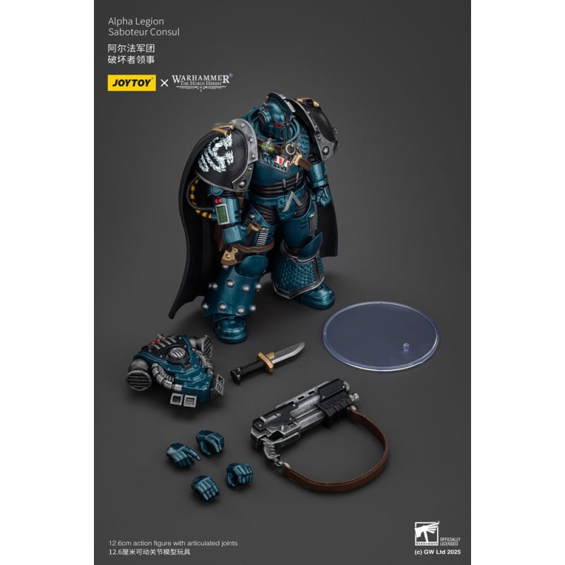 Warhammer The Horus Heresy figurine Alpha Legion Saboteur Consul 20 cm | 6927054401093