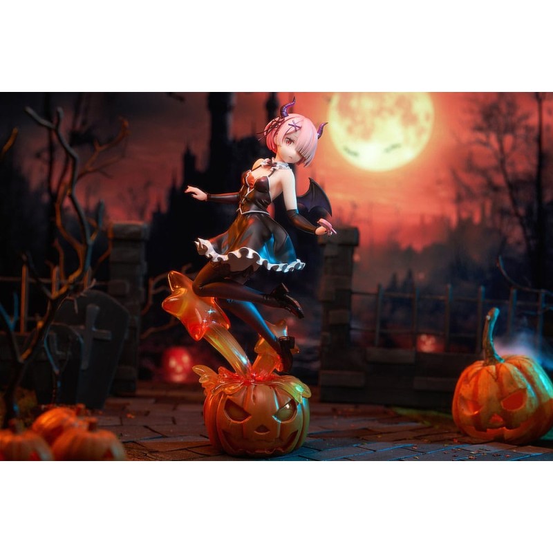 Re:ZERO -Starting Life in Another World- statuette PVC 1/7 Ram: Phantom Night Wizard Ver. 26 cm | 4942330278406
