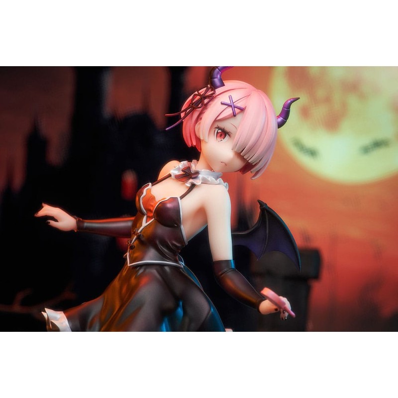 Re:ZERO -Starting Life in Another World- statuette PVC 1/7 Ram: Phantom Night Wizard Ver. 26 cm | 4942330278406