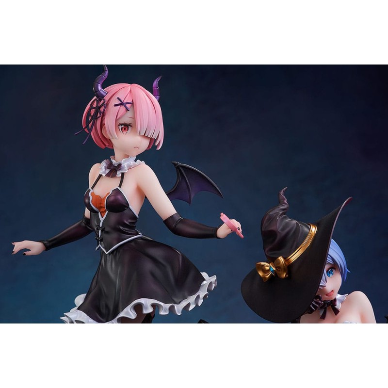 Re:ZERO -Starting Life in Another World- statuette PVC 1/7 Ram: Phantom Night Wizard Ver. 26 cm | 4942330278406