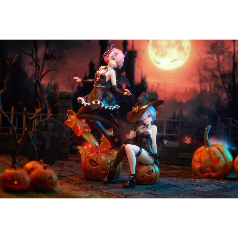 Re:ZERO -Starting Life in Another World- statuette PVC 1/7 Rem: Phantom Night Wizard Ver. 17 cm | 4942330278413
