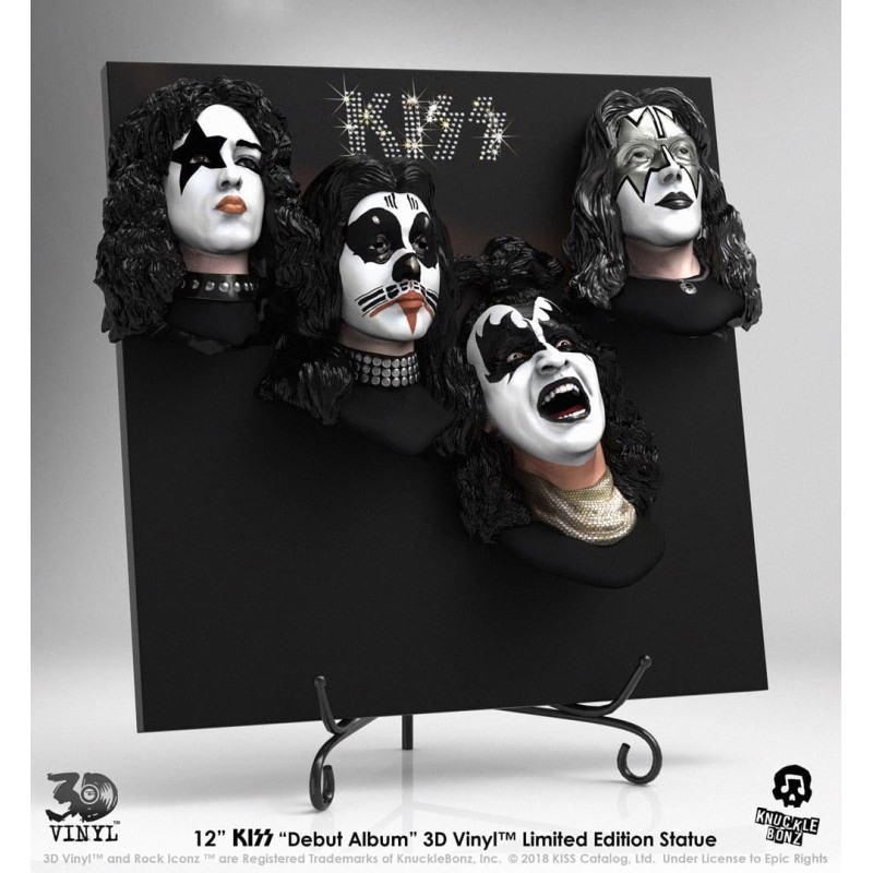 Kiss statuette 3D Vinyl Debut Album 30 cm | 0655646624761
