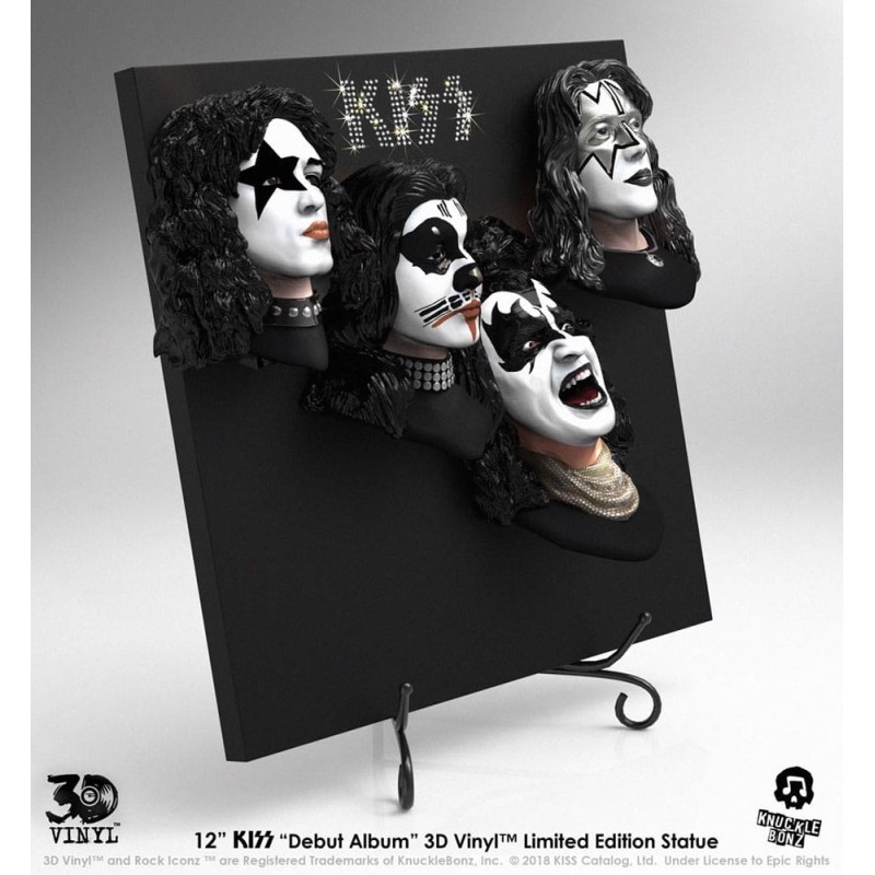 Kiss statuette 3D Vinyl Debut Album 30 cm | 0655646624761