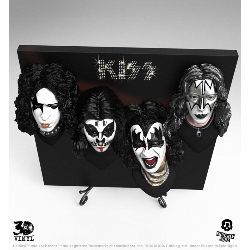 Kiss statuette 3D Vinyl Debut Album 30 cm | 0655646624761