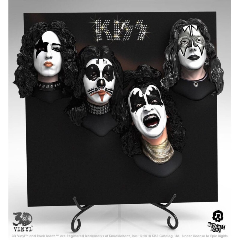 Kiss statuette 3D Vinyl Debut Album 30 cm | 0655646624761