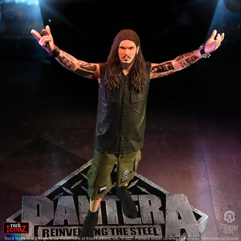 Pantera statuette Rock Iconz Philip Anselmo (Reinventing the Steel) 22 cm | 0785571595215