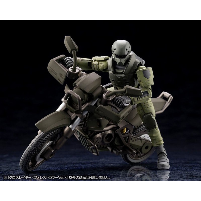 Hexa Gear Figuur Kunststof Bouwmodell 1/24 Alternative Cross Rider Forest Kleur Ver. 10 cm   | 4934054074969