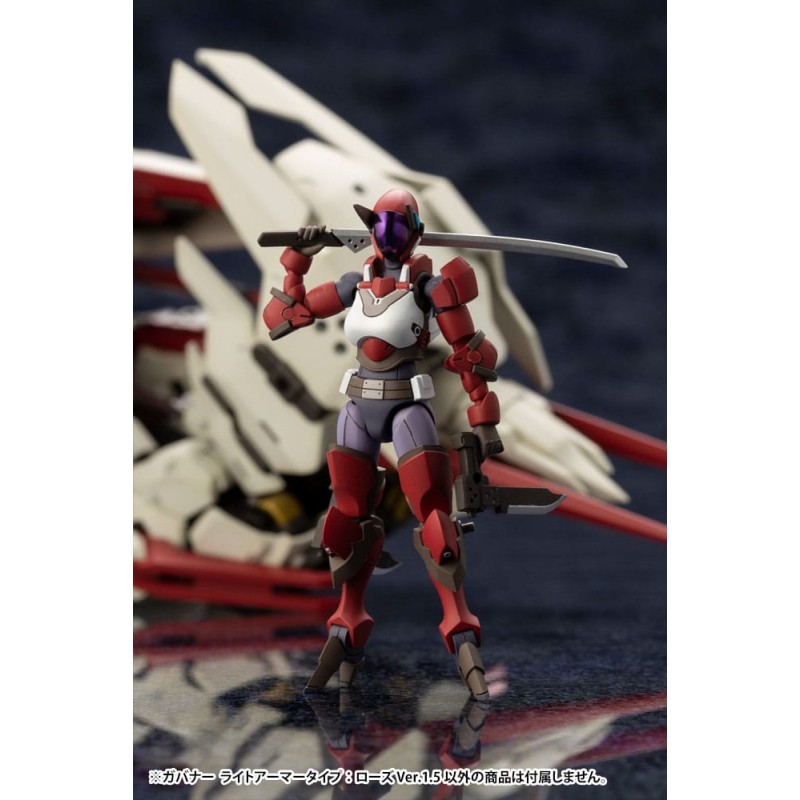 Hexa Gear figurine Plastic Model Kit 1/24 Governor Light Armor Type Rose 1.5 Ver. 7 cm | 4934054073634