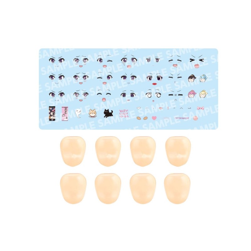 Sousai Shojo Teien accessoires 1/10 Customized Face & Decal Set Vol. 7 Designed by Raguhonoerika For Madoka Yuki B | 4934054069415