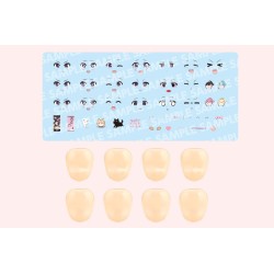 Sousai Shojo Teien accessoires 1/10 Customized Face & Decal Set Vol. 7 Designed by Raguhonoerika For Madoka Yuki B | 4934054069415