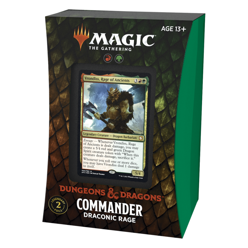version anglaise jcc/tcg : Magic : The Gathering Draconic Rage éditeur : Wizards of The Coast