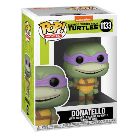 Les Tortues Ninja Figurine Funko POP! Movies Vinyl Donatello 9 cm