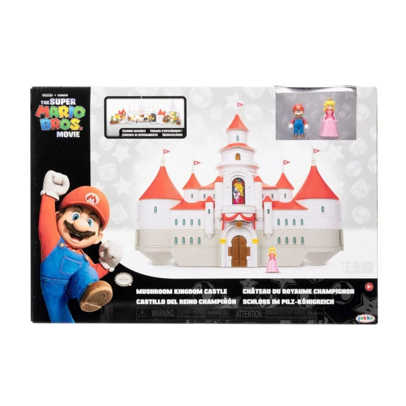 Super Mario Bros. Le Film - Château du Royaume Champignon - Playset Deluxe