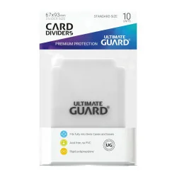 Ultimate Guard Card Dividers Standard Size Transparent (10 pieces)
