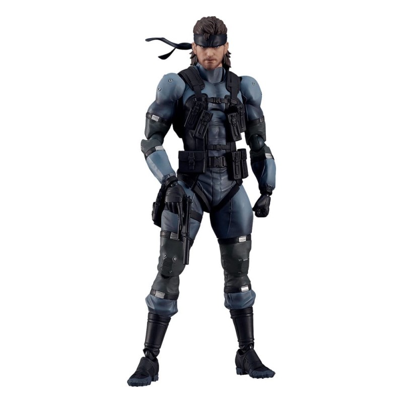 Metal Gear Solid 2: Sons of Liberty Figma Solid Snake MGS2 Ver. Bijgewerkte editie 16 cm  | 4545784069745