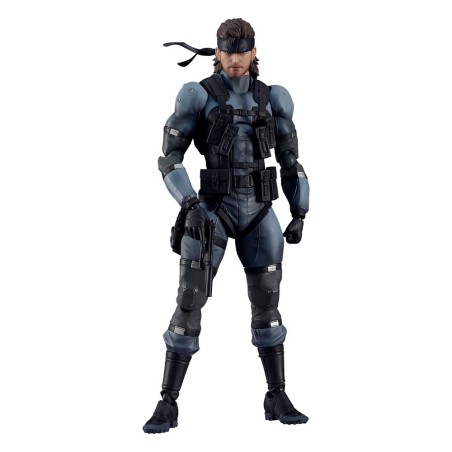Metal Gear Solid 2: Sons of Liberty Figma Solid Snake MGS2 Ver. Bijgewerkte editie 16 cm  | 4545784069745