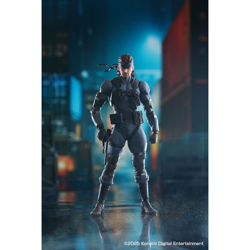 Metal Gear Solid 2: Sons of Liberty Figma Solid Snake MGS2 Ver. Bijgewerkte editie 16 cm  | 4545784069745
