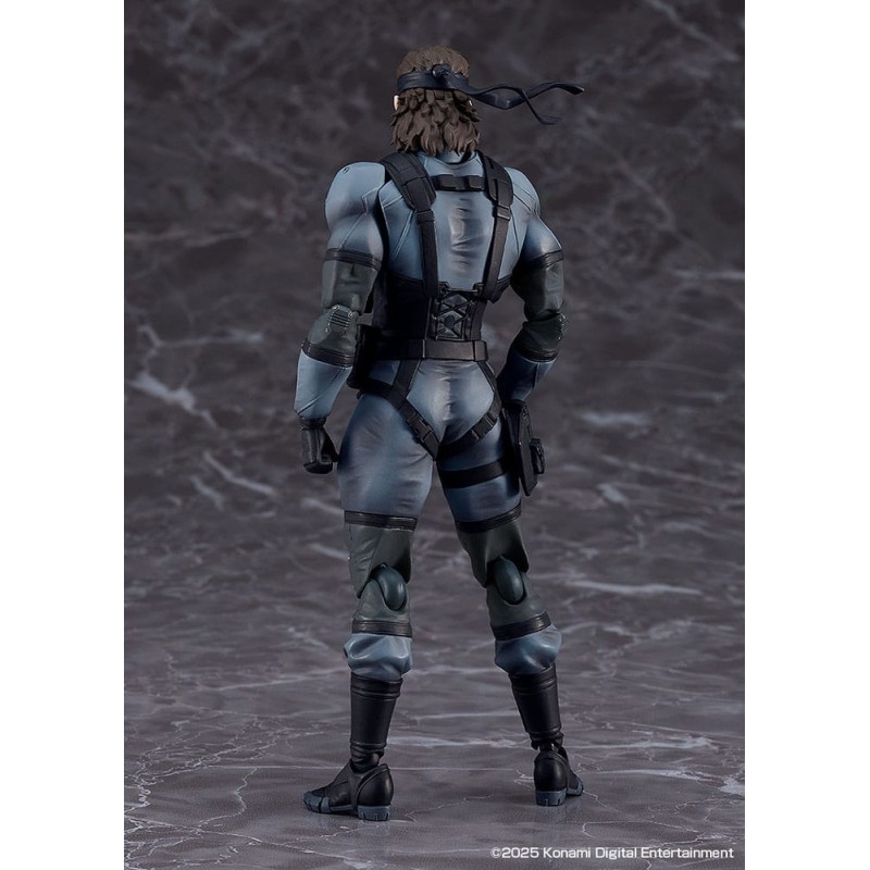 Metal Gear Solid 2: Sons of Liberty Figma Solid Snake MGS2 Ver. Bijgewerkte editie 16 cm  | 4545784069745