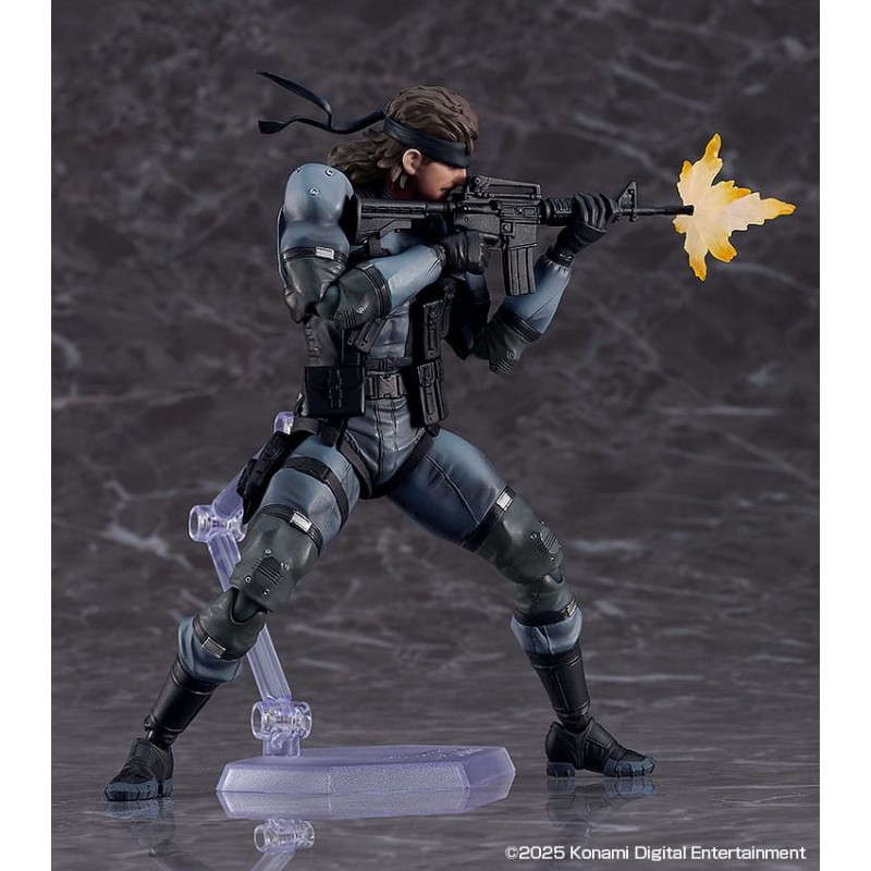 Metal Gear Solid 2: Sons of Liberty Figma Solid Snake MGS2 Ver. Bijgewerkte editie 16 cm  | 4545784069745