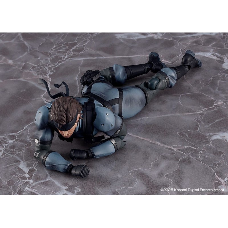 Metal Gear Solid 2: Sons of Liberty Figma Solid Snake MGS2 Ver. Bijgewerkte editie 16 cm  | 4545784069745