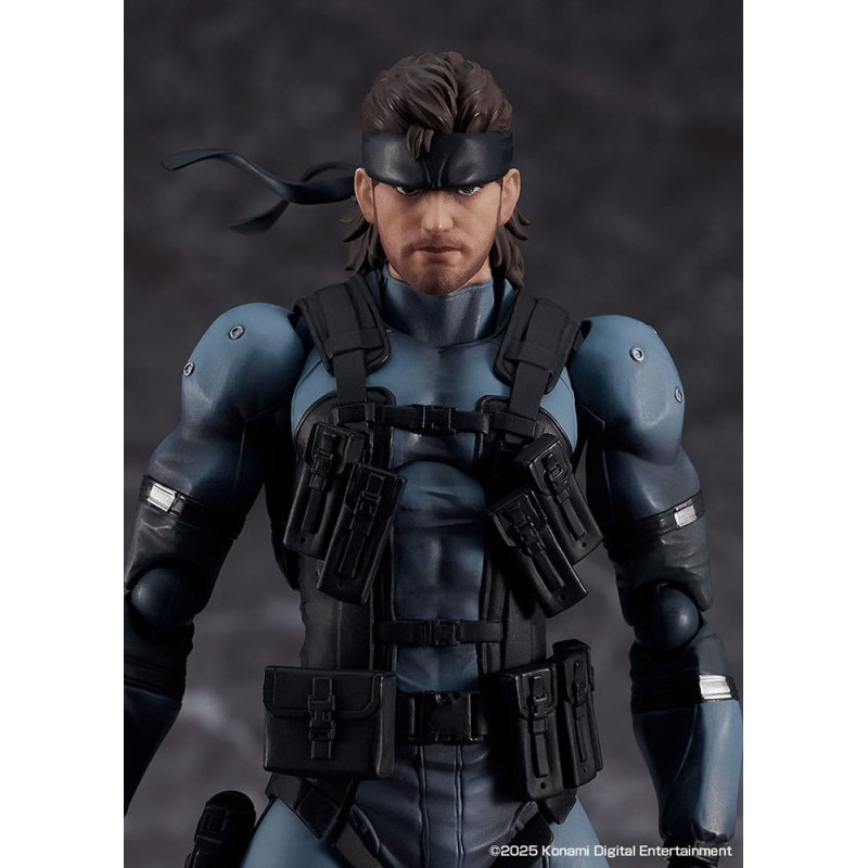 Metal Gear Solid 2: Sons of Liberty Figma Solid Snake MGS2 Ver. Bijgewerkte editie 16 cm  | 4545784069745