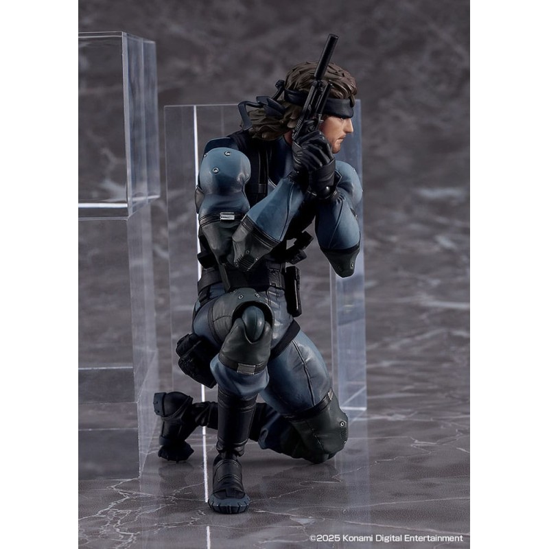 Metal Gear Solid 2: Sons of Liberty Figma Solid Snake MGS2 Ver. Bijgewerkte editie 16 cm  | 4545784069745