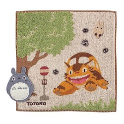 Mon voisin Totoro serviette de toilette Bus Stop 25 x 25 cm    | 4992272450927