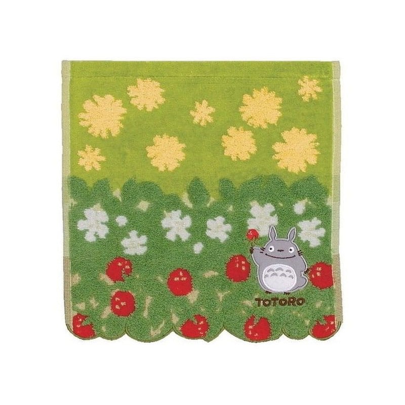 Mon voisin Totoro serviette de toilette Flowers & Stawberries 25 x 25 cm     | 4992272546361