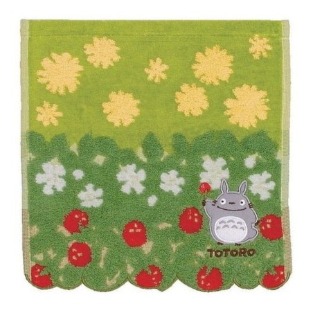 Mon voisin Totoro serviette de toilette Flowers & Stawberries 25 x 25 cm     | 4992272546361