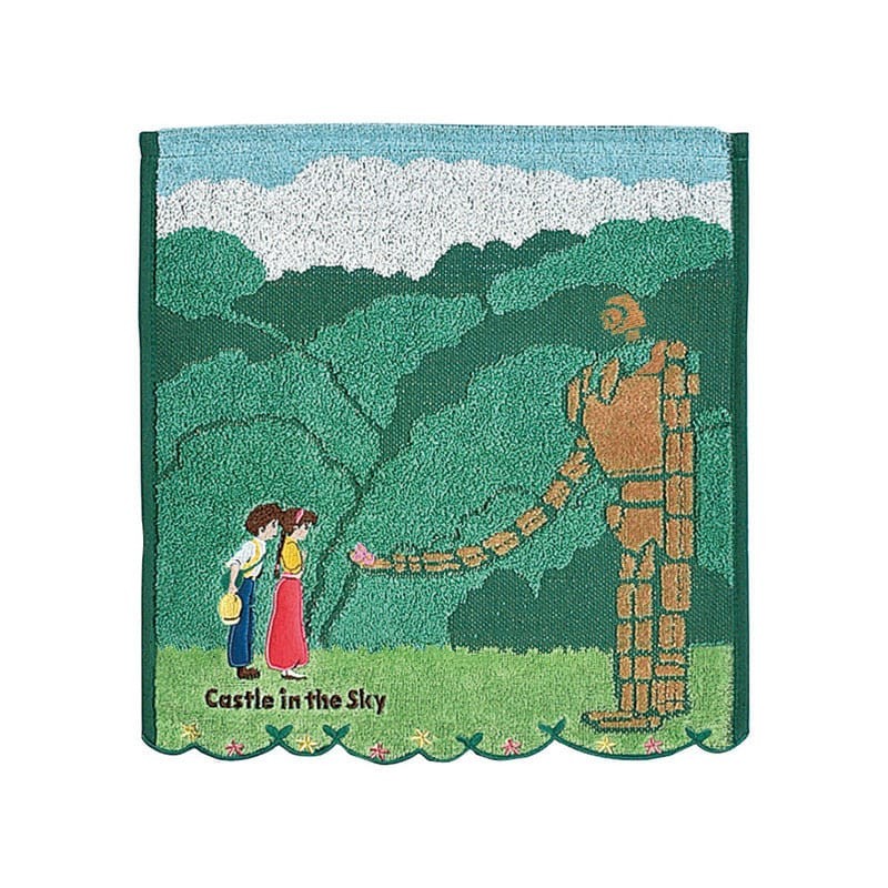 Le Château dans le ciel serviette de toilette mains Robot Soldier 34 x 36 cm | 4992272601725