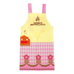 Howl's Moving Castle Calcifer & Flower Apron  | 4992272649505