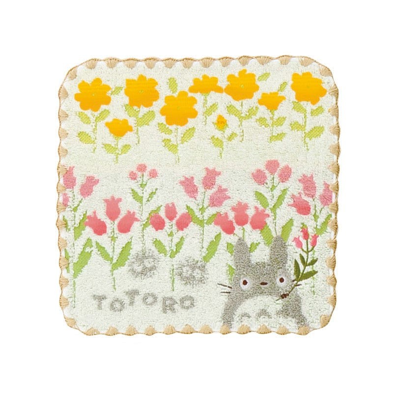 Mon voisin Totoro serviette de toilette Wild flowers 25 x 25 cm      | 4992272703214