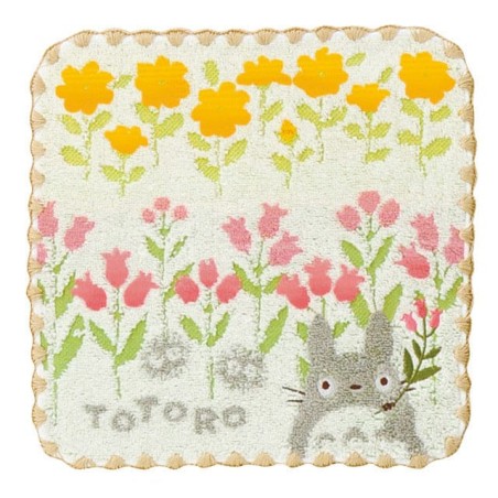 Mon voisin Totoro serviette de toilette Wild flowers 25 x 25 cm      | 4992272703214