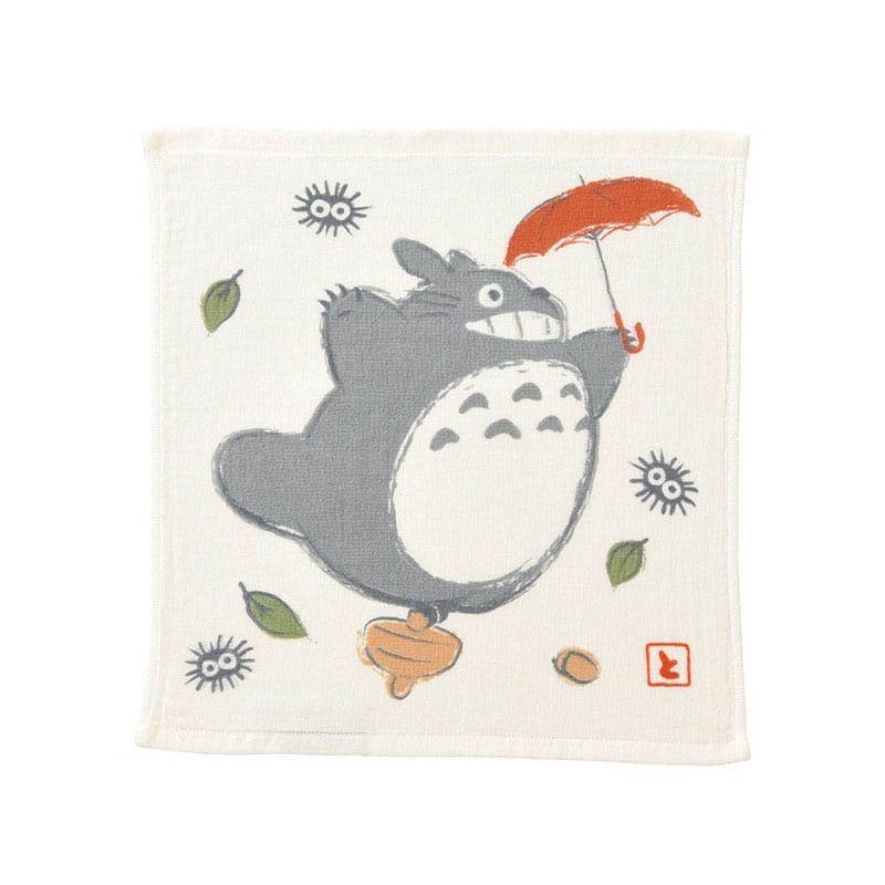 Mon voisin Totoro serviette de toilette Imabari Totoro Umbrella Big 34 x 36 cm | 4992272703443