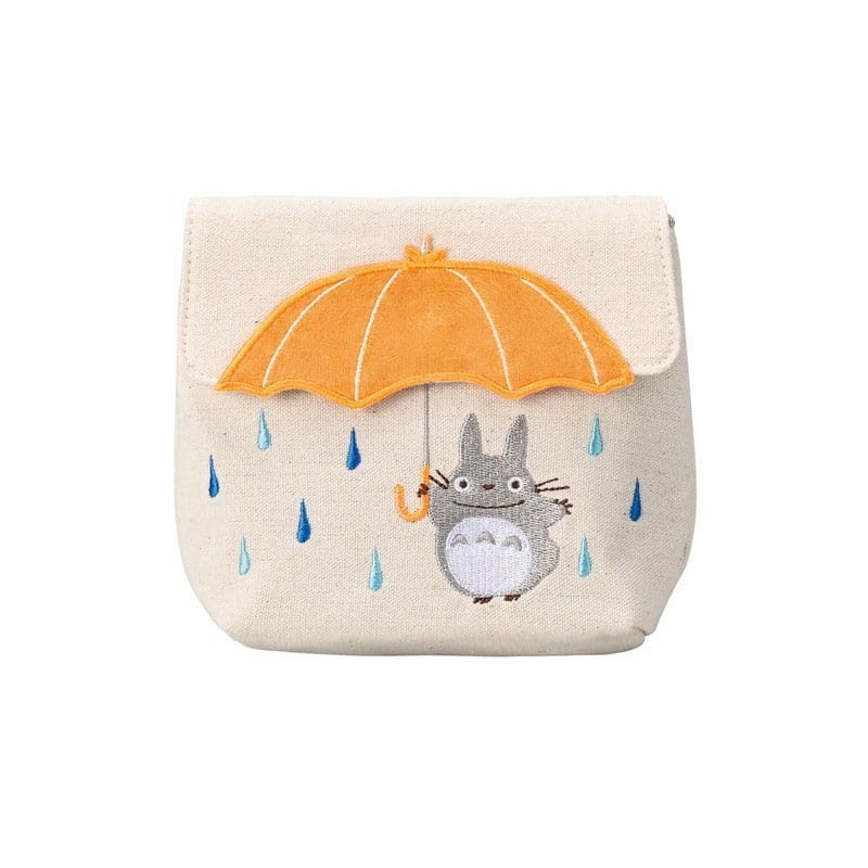 Mon voisin Totoro porte-monnaie Totoro Orange Umbrella 