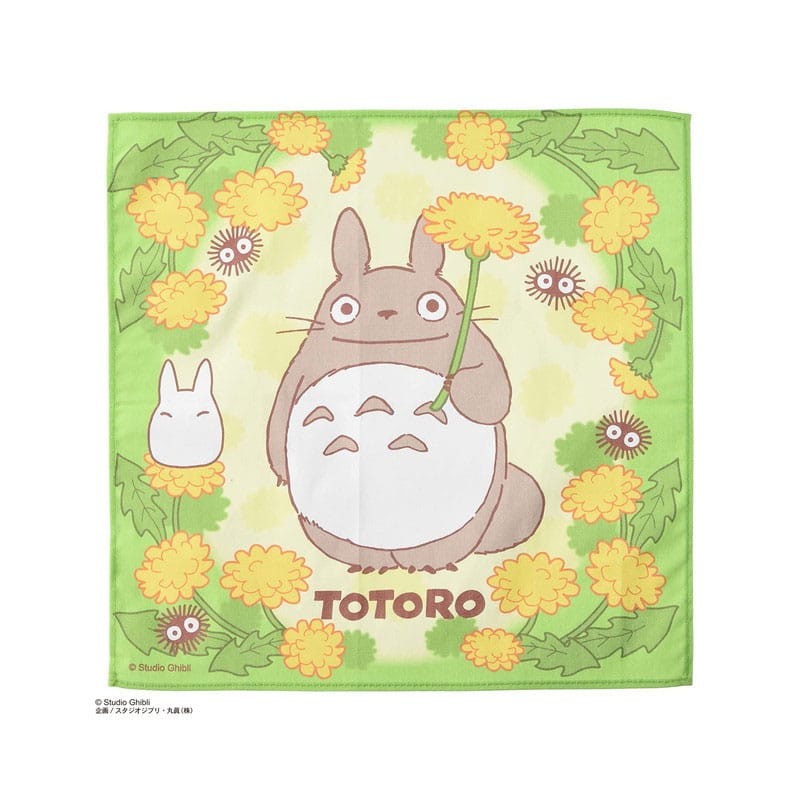 My Neighbor Totoro Dandelion Handkerchief 43 x 43 cm | 4992272755190
