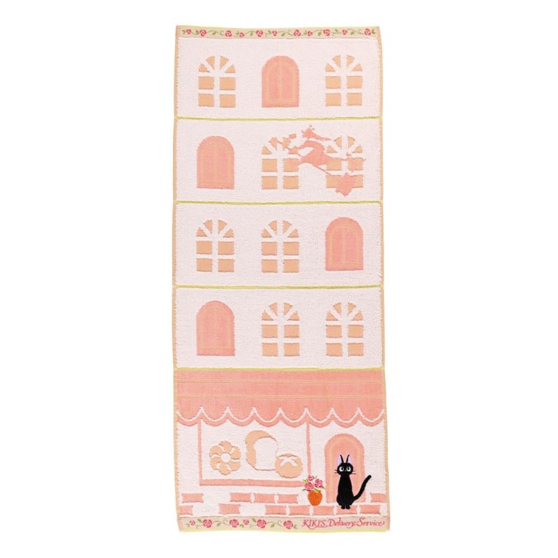 Kiki de Kleine Heks Jiji Straathoek Handdoek 34 x 80 cm   | 4992272876598