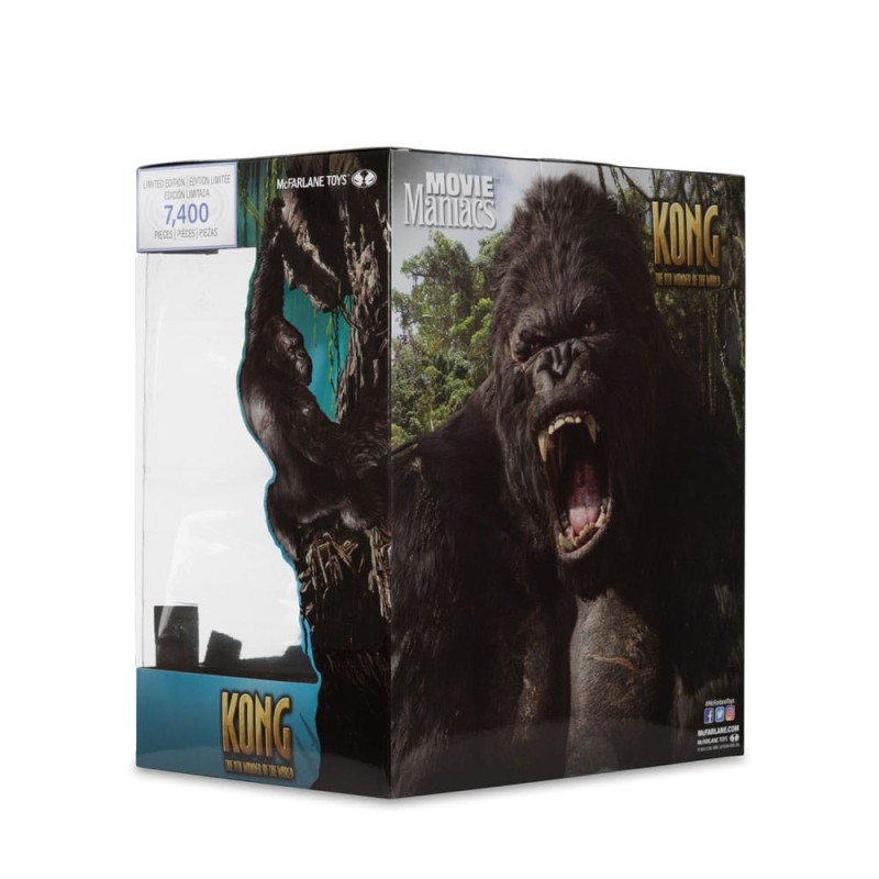 King Kong (2005) statuette PVC Movie Maniacs Kong 17 cm | 0787926140774