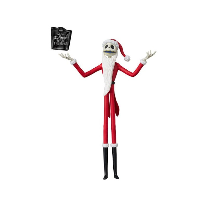 De Nightmare Before Christmas mini UDF Santa Jack figuur 13 cm  | 4530956158419