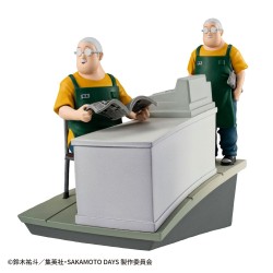 Sakamoto Days Petitrama EX Series pack 4 handelsfiguren Uitgesneden Scènes Set 9 cm     | 4975430519049